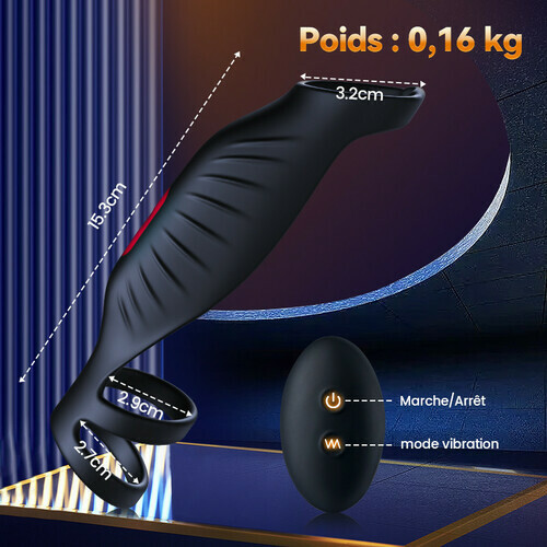 【Nouveaux produits】SemenSentry - pénien à haute efficacité par vibration à 9 fréquences