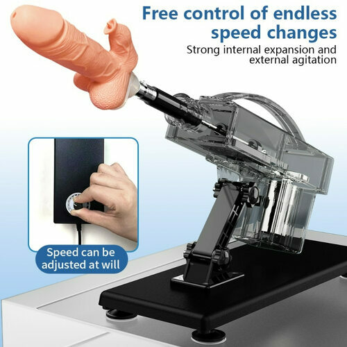 Orion - Machine sexuelle vibrante à balancement et chauffage automatique avec télécommande et godemiché - photo 4