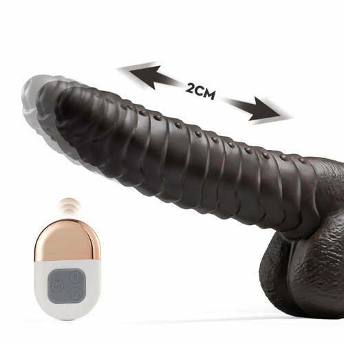 PANGOLIN 3 EN 1 Gode anal et vaginal de 4 cm de diamètre et 18 cm de long - photo 1