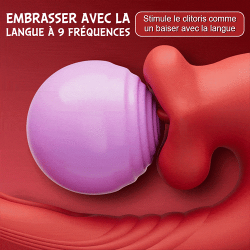 Petit Ange - 9 fréquences mordent, vibrent, frappent, stimulent le clitoris, le vagin et l'anus simultanément - photo 3