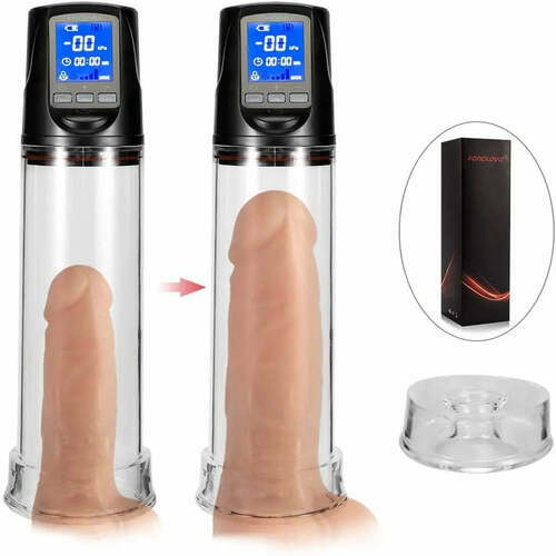 Pompe à pénis automatique avec 2 modes de succion et écran LED - photo 1