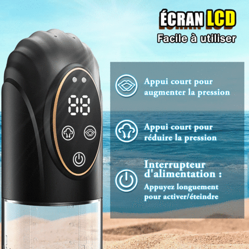 Pompe à vide électrique, étanche, 7 modes,Étanche selon la norme IPX7