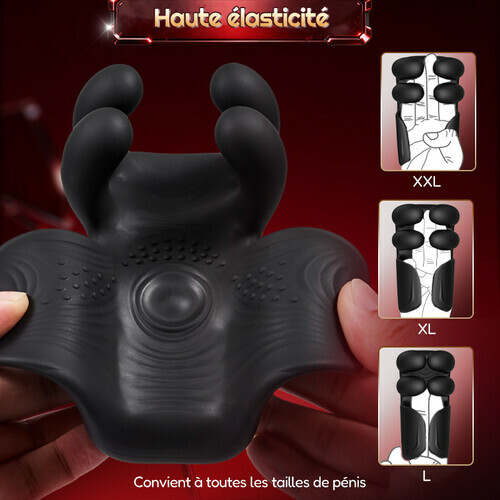 Vibrateur automatique à 10 doigts pour massage et thérapie du pénis - photo 7