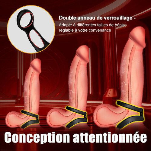SAUL Vibromasseur de prostate avec 3 mouvements de va-et-vient et 12 vibrations - photo 5