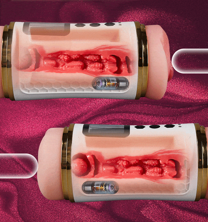 【New! Free lube 7 Days】Throb - Entraîneur d'endurance vibrant double extrémité Edging Retard & Renforceur d'enduran - photo 11