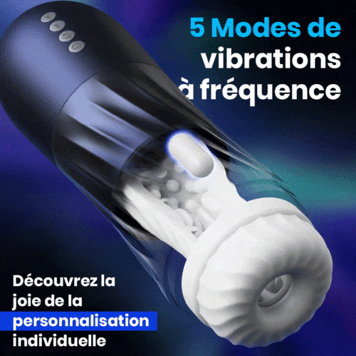 【Offrir un cadeau】ROCKET Masturbateur 3 Rotation 5 Vibration+Va-et-Viens chauffant - photo 4
