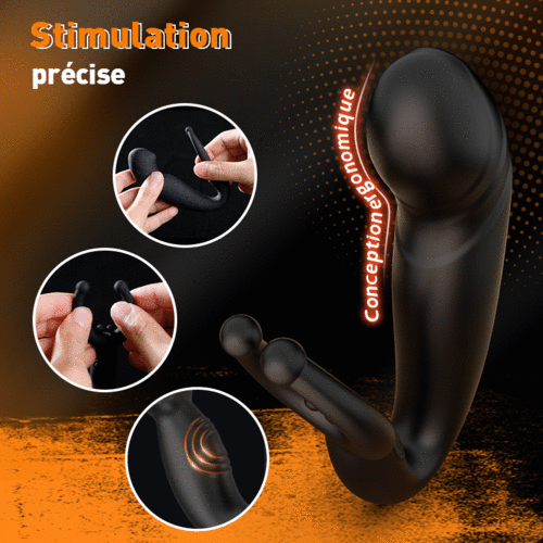 Rainstorm - Vibromasseur anal 3 en 1 pour Orgasm prostatique multifonction - photo 3