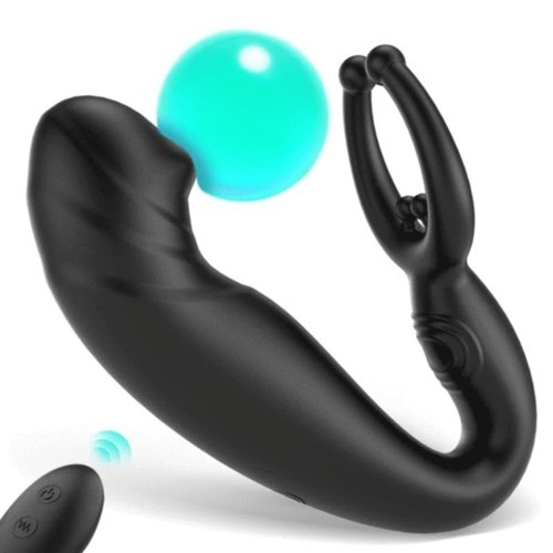 Rainstorm - Vibromasseur anal pour masser la prostate, 3 en 1 multifonction - photo 1