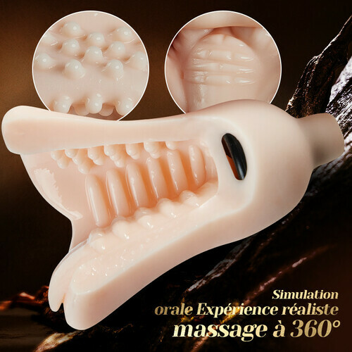 Reina - 10 vibration glans trainer Sexe oral Entraînement de précision - photo 1