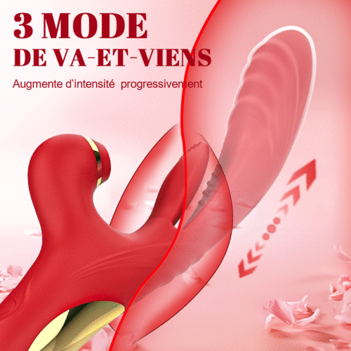 Reverie - 3 Poussée et vibration 7 Succion 10 Tapotement du point G Vibrateur - photo 2