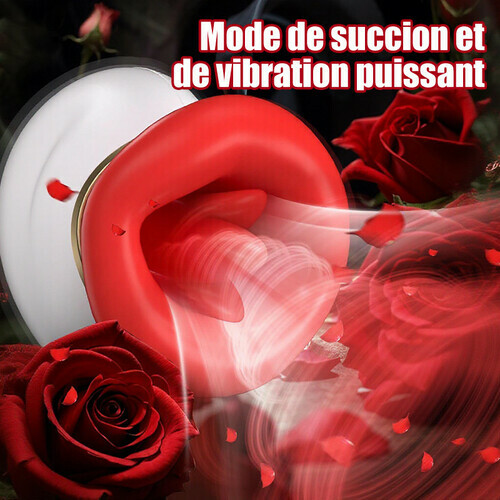 Seraphina - Vibromasseur Clitoridien Bouche et Langue 4 en 1 Lécher, Mordre, Aspirer et Vibrer - photo 4