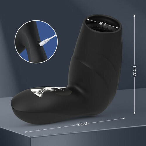 Sexe Oral 10 fonction Vibration Succion Vacuum exercice du gland pénis Masturbateur masculin - photo 6