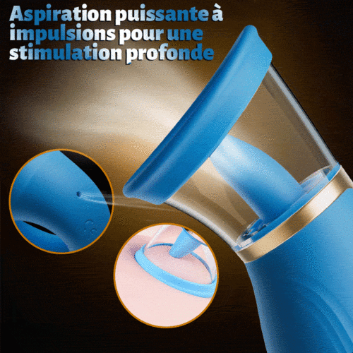 Sierra - Stimulateur clitoridien et des mamelons à succion intense avec léchage par la langue - photo 3