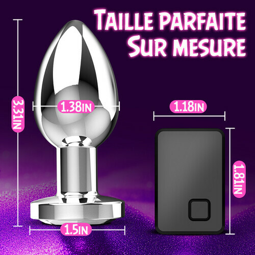 Soren - Vibromasseur anal avec boîtier en métal et 10 modes de vibration pour hommes et femmes - photo 6