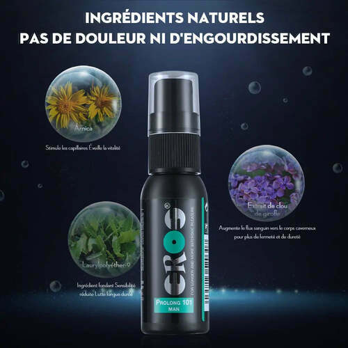 Spray retardateur pour homme, action longue durée, 30 ml - photo 2