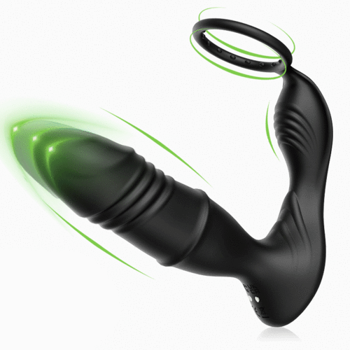 Stimulateur de prostate MURPHY avec mouvements de va-et-vient, vibrations et commande via application - photo 1