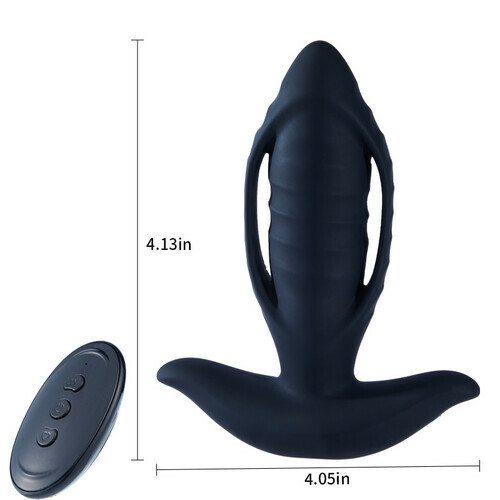 Stimulateur Prostatique Anal Plug 8 Va-et-vient 12 Vibrations - photo 5