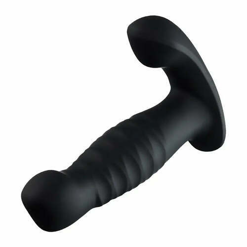 Stimulateur prostatique avec 7 vibrations et 7 mouvements de va-et-vient, longueur de 14,5 cm - photo 2