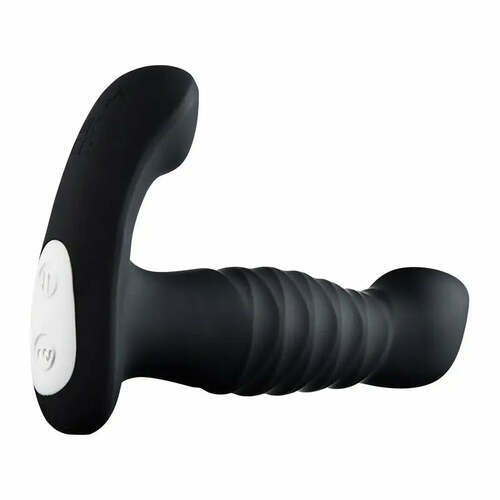 Stimulateur prostatique avec 7 vibrations et 7 mouvements de va-et-vient, longueur de 14,5 cm - photo 3
