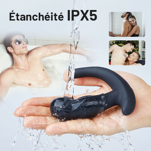 Stimulateur Prostatique vibrant et gonflant adaptés aux débutants et aux vétérans - photo 7