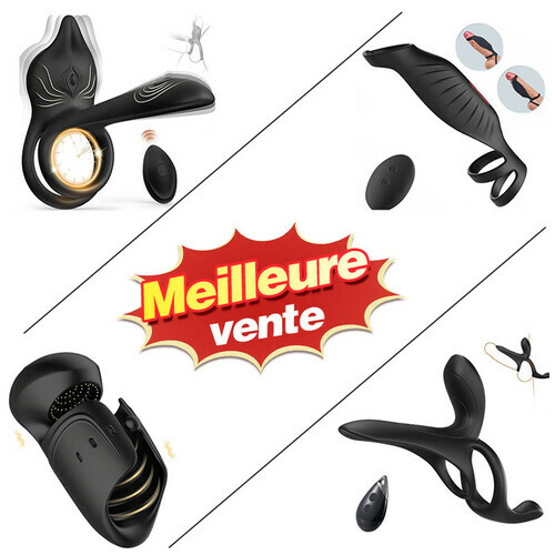 Top ventes de l'année: Triple fonction - Anneau d'éjaculation, dispositif d'entraînement du pénis, à partager en co - photo 10