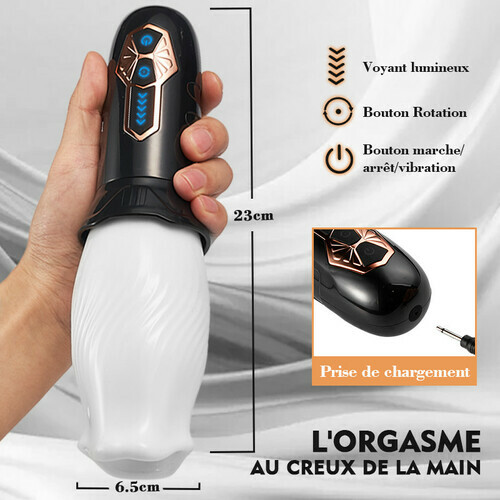 TORNADE | Masturbateur Electrique | Sex toy pour homme - photo 6
