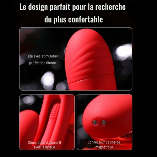 Vibrateur 3 en 1 pour le point G et le point A pour le massage clitoridien - photo 6
