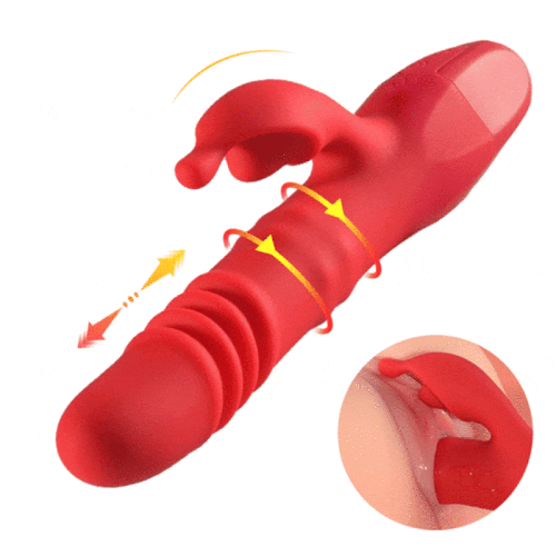 Vibrateur à double bille rotative 10 vibrant 6 poussée G Spot Vibrator - photo 1