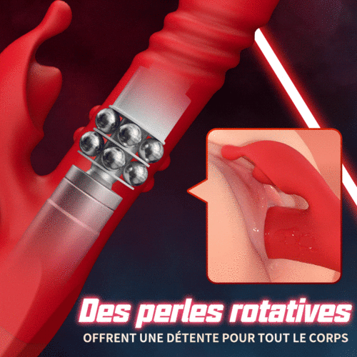 Vibrateur à double bille rotative 10 vibrant 6 poussée G Spot Vibrator - photo 5