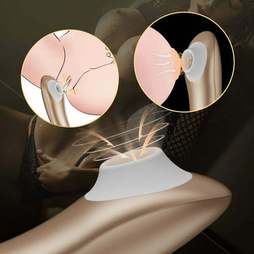 Vibromasseur de stimulation clitoridienne S-Hande Pro avec 5 suctions et 5 vibrations - photo 2