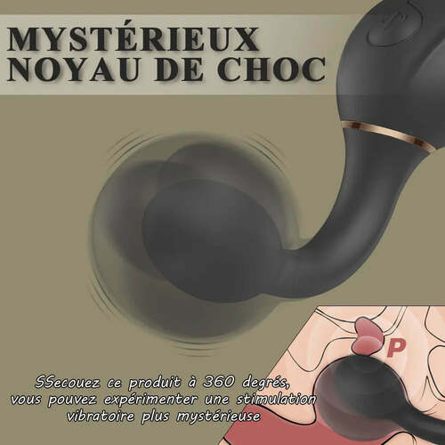 Vibromasseur prostate gonflable avec 7 vibrations, Fondlove - photo 4