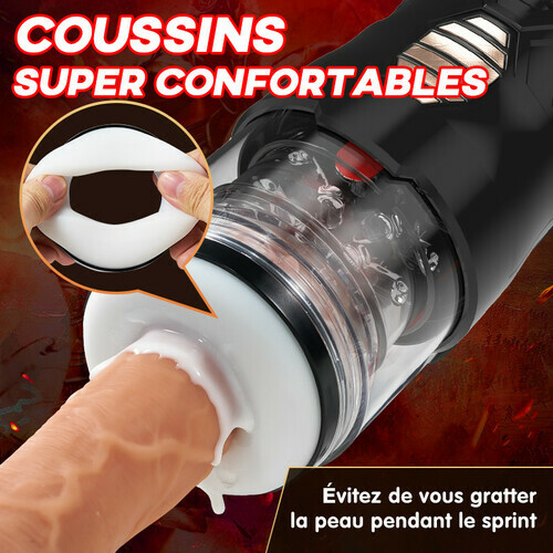 Visible à rotation de poussée 370 tr/min Masturbateur Cup ARMOR 2.0 - photo 3