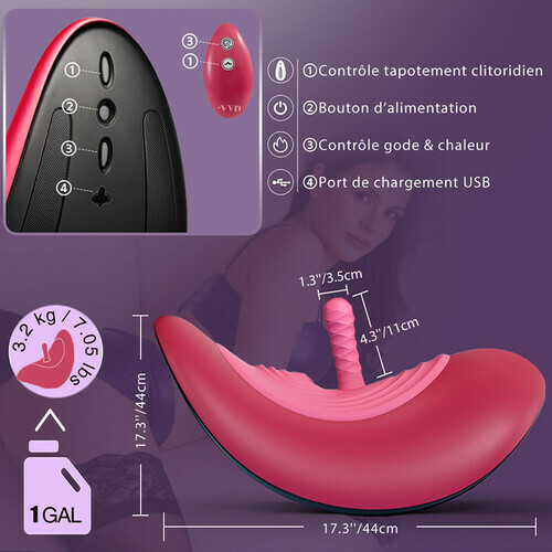VVD Rider Desire Riding Experience Conception innovante avec deux commandes - photo 4